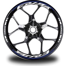Ruselland Gri Yamaha R6 Takım Jant Sticker Etiket
