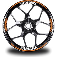 Ruselland Yamaha Mt-09 Depo Üstü Çift Çizgi Sticker Modeli