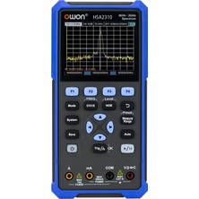 Owon HSA2310 Spektrum ANALIZÖR3GHZ+OSILOSKOP100MHZ+MULTIMETRE