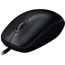 Mena Rise M100 USB Kablolu Mouse, Pc, Mac, Dizüstü Bilgisayar ile Uyumlu, 1000 Dpı Optik Izleme, Sağ ve Sol Elle Kullanıma Uygun, Siyah