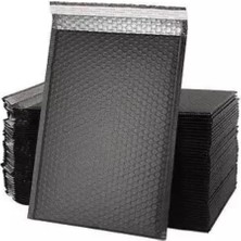 Mena Rise Balonlu Kargo Poşeti, Siyah E Ticaret Poşeti 5 Adet, 25X35+5