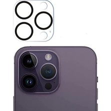 Mena Rise Happy 15 Pro ve 15 Pro Max Uyumlu Kamera Lens Koruyucu Temperli Cam Kamera Koruyucu 9h Sertlik Hd Şeffaf Kamera Lens Kapağı Cam Film