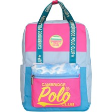 Mena Rise Polo Club Üç Bölmeli Kız Çocuk Ilkokul Çantası