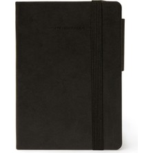 Mena Rise MYNOT00 NOT Defteri, 9.5 x 13,5 cm 9.5 x 13.5 cm Siyah