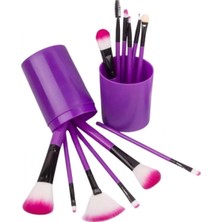 MiraLive Makyaj Fırçası 12 Parça Set Yumuşak Uçlu Göz Makyajına Uygun Hafif ve Taşınabilir Çanta