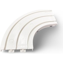 Mena Rise Raylı Rayı Korniş 90° Dönüş Köşe Aparatı