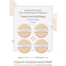 Mena Rise Mıssha Ince ve Eşit Uygulama Sağlayan Makyaj Süngeri Tension Pact Puff (Fitting)