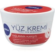 Mena Rise Nıvea Yaşlanma Karşıtı Yüz Kremi 100 Ml, 24 Saat Nemlendirici Yüz Kremi, Uv Koruması