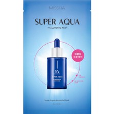 Mena Rise Mıssha 10 Farklı Hyalüronik Asit Kompleksi Içeren Nemlendirici Yaprak Maske Super Aqua Ampoule Mask
