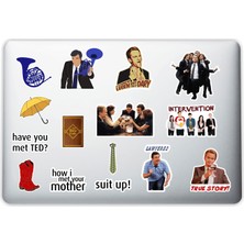 Mena Rise Aksesuar How I Met Your Mother Laptop Notebook Tablet Telefon Set 007