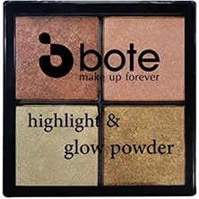 Mena Rise Bote Makeup Highlighter Paleti 01