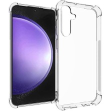 Mena Rise Kzy Iletişim Galaxy A25 Kapak Şeffaf Airbag Antishock Köşe Korumalı Silikon Kılıf