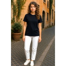 Windy Island Unisex Bisiklet Yaka Regular Fit Basic  % 100 Pamuk T-Shirt