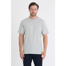 Windy Island Unisex Bisiklet Yaka Regular Fit Basic  % 100 Pamuk T-Shirt