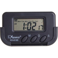 Mena Rise KK-613D Küçük Masa-Araba Saati-Alarm-Kronometre