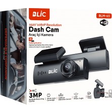 Azurtech Blic Rose Teknoloji Blm-65 Wifi Destekli Gece Görüşlü Araç Içi Kamerası