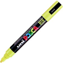 Kitabevimden Uni-Ball Posca 1.8-2.5 Su Bazlı Poster Markörü Sarı Pc-5m