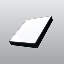 18W Sıva Üstü Kare LED Panel Armatür Siyah Kasa 4000K Ack