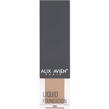 Mena Rise Alıx Avıen Liquid Foundation 308 Beige-Likit Fondöten Ten Makyajı-Doğal Parlak Etki Kremsi Yapı-Spf 35