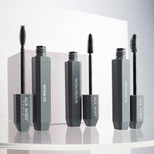 Mena Rise Alıx Avıen Suya Dayanaklı Yoğun Pigmentasyonlu Hacim Veren Doğal Kıvrımlı Siyah Maskara - Waterproof Mascara