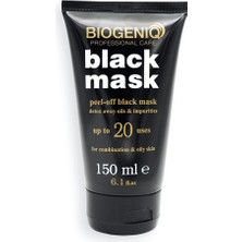 Mena Rise Biogeniq Beauty Siyah Tüp Maske 150 ml
