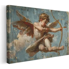 Artarilion Yatay Kanvas Tablo Ask Tanrisi Modern Duvar Tablosu Kanvas Salon Ofis Tablosu