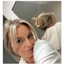 Mena Rise Okavango Renkli Kadın Mandal Toka 5'li Set, Kadın Çocuk Mandal Toka, Lastik Toka Seti, Toka Organizer, Toka, Kız Çocuk Toka, Kadife Toka