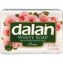 Mena Rise Dalan Saf Sabun Güllü Beyaz Kalıp 150X4=600 gr