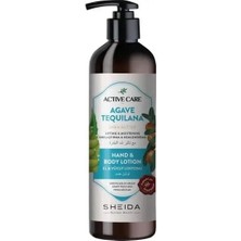 Mena Rise Sheida Active Care Sıkılaştırıcı ve Nemlendirici El ve Vücut Losyonu Agave Tequilana ve Shea Butter 500ML