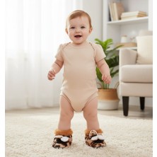 Gigi Giyim Kulak Detaylı Kız Bebe Panduf