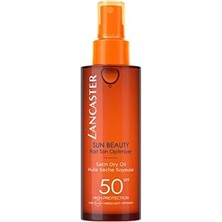 Mena Rise Lancaster Sun Beauty Dry Oil Fast Tan Opt. SPF50 1 Paket
