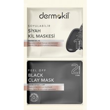 Mena Rise Dermokil Soyulabilir Siyah Maske 2x7.5 ml