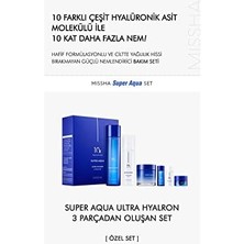 Mena Rise Mıssha 10 Farklı Hyalüronik Asit Kompleksi Içeren Yoğun Nemlendirici Set Super Aqua Ultra Hyalron Set