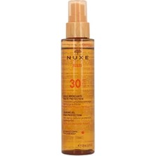 Mena Rise Nuxe Huile Bronzante Haute Protection SPF30 150 ml
