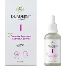 Mena Rise Duaderm Kırışıklık Karşıtı Complex Peptide ve Vitamin A Serum, 30 ml
