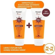Mena Rise Dermoskin Be Bright Pigmentyl Spf 50+ Krem 75 ml - 2'li