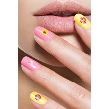 Mena Rise Artikel Flower Tırnak Dövmesi, Tırnak Tattoo, Nail Art, Tırnak Sticker