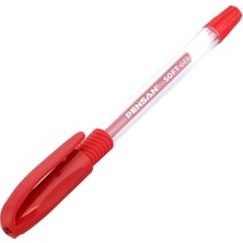 Kitabevimden Pensan Tükenmez Kalem Soft Gel Kırmızı 0.7 mm 2400