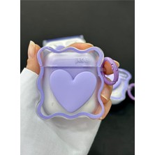 Mena Rise 1. Nesil ve 2. Nesil ile Uyumlu Tasarım Oyuncak Kalın Koruyucu Silikon Kılıf - Lilakalp