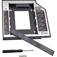 Mena Rise AL-4717 12.7 mm Sata HDD Harddisk Caddy Kızak Kutu Laptop SSD Notebook Ikinci HDD Takma