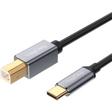 Mena Rise Type-C To Usb-B Yazıcı Kablosu 1.5 Metre