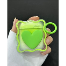 Mena Rise 1. Nesil ve 2. Nesil ile Uyumlu Tasarım Oyuncak Kalın Koruyucu Silikon Kılıf - Yeşilkalp