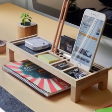 Mena Rise Mini Sharpy Masa Düzenleyici (Füme)