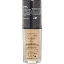 Mena Rise Golden Rose Total Cover 2 In 1 Foundation & Concealer Fondöten ve Kapatıcı No: 023