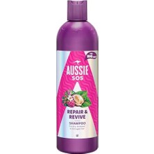 Mena Rise Aussie Sos Repair & Revive Kuru, Yıpranmış ve Hasar Görmüş Saçlar Için Şampuan 500ML