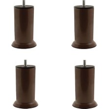 Mena Rise Kanepe Koltuk Çekyat Yükseltme Ayağı Diş M8 Plastik 10 cm 4 Adet