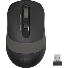 Mena Rise A4TECH FG10S Fsyler Silent 2.4ghz 2000DPI Gri Sessiz Kablosuz Optik Mouse