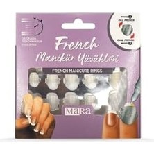Mena Rise Mara Kozmetik IMM219.022 French Manikür Yüzükleri Klasik Model