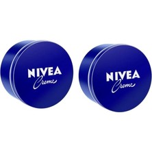 Mena Rise Nıvea Creme 250ML x 2 Adet, Bakım Yapan Koruma, Tüm Ciltler Için Nemlendirici Krem, Eucerit Içeren Formül, Avantajlı Paket