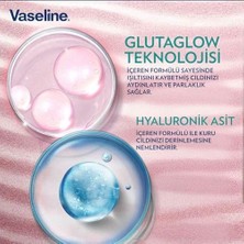 Mena Rise Vaseline Gluta-Hya Serum Etkili Vücut Losyonu, Pürüzsüzleştirici, 170 Mililitre